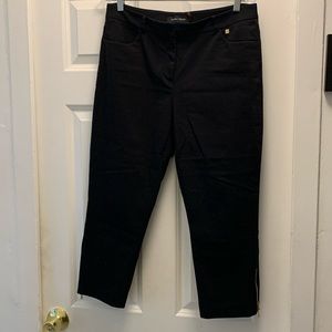BLACK Ivanka Trump Dress Pants with Zipper